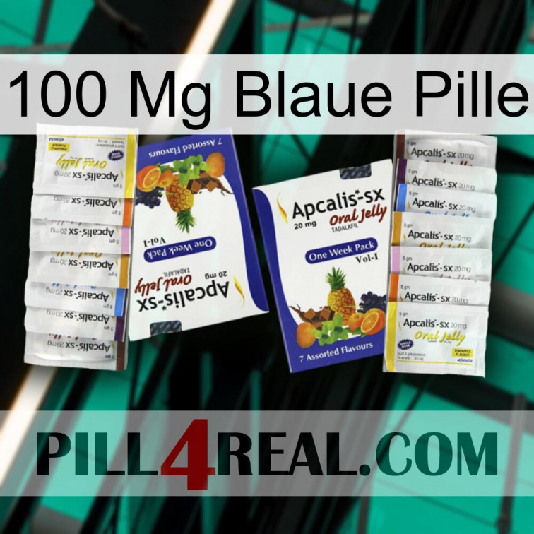 100Mg Blue Pill 12